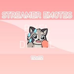 Animated Twitch, Discord and Kick Emotes - Animated Raccoon Sweaty