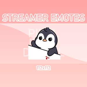 Animated Twitch, Discord and Kick Emotes - Animated Penguin Bongo