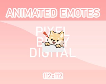 Animated Twitch, Discord and Kick Emotes - Animated Dog Lurk