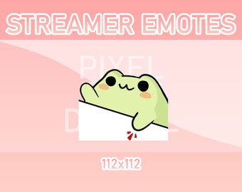 Animated Twitch, Discord and Kick Emotes - Animated Frog Bongo
