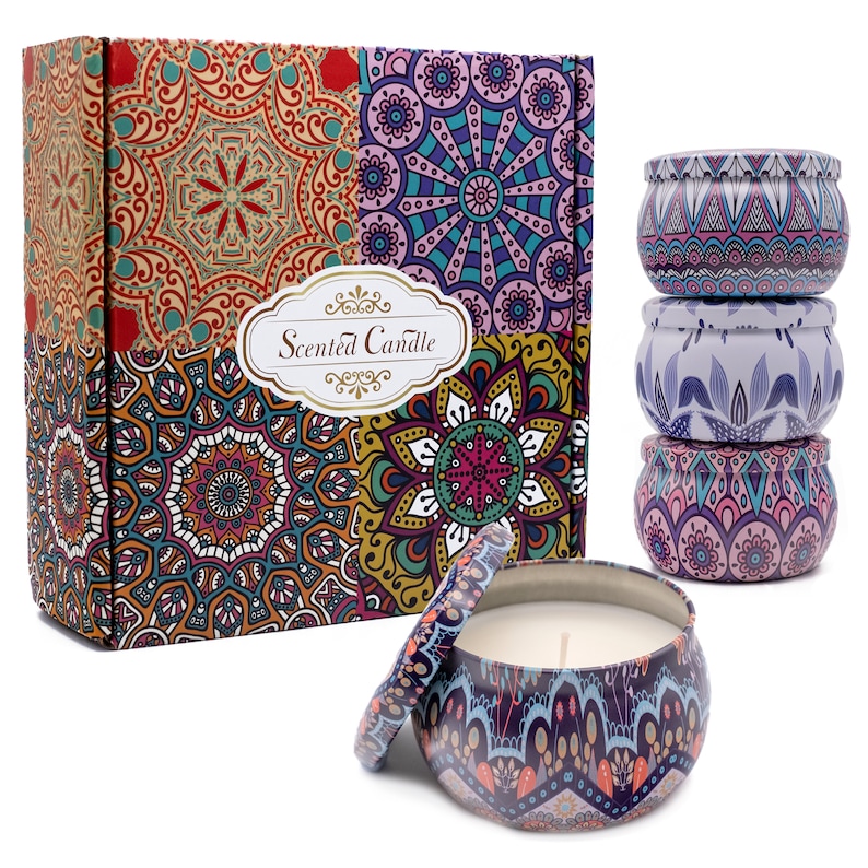 Scented Candles Gift Set 4.4 oz Eco Friendly aromatherapy Etsy