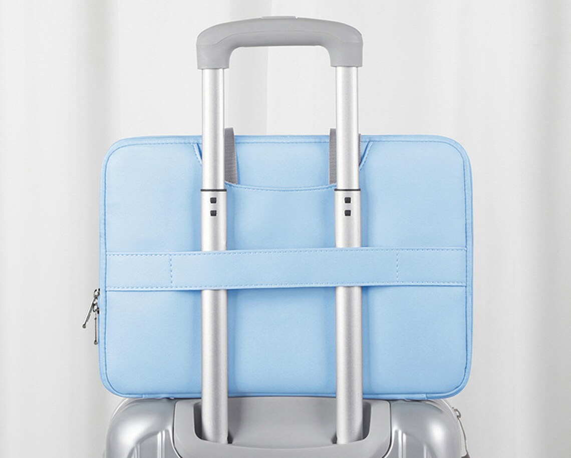 Lovely Blue Laptop Bag Tablet Bag Laptop Sleeve Brief Case Etsy UK