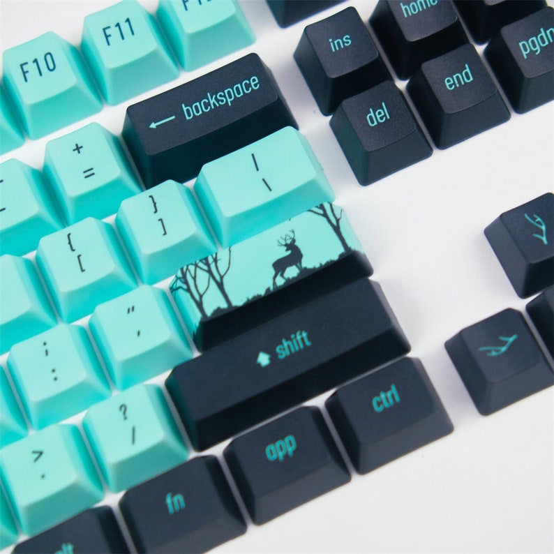 Forest Deer Keycaps Set OEM Keycap Set Artisan Keycap - Etsy Canada