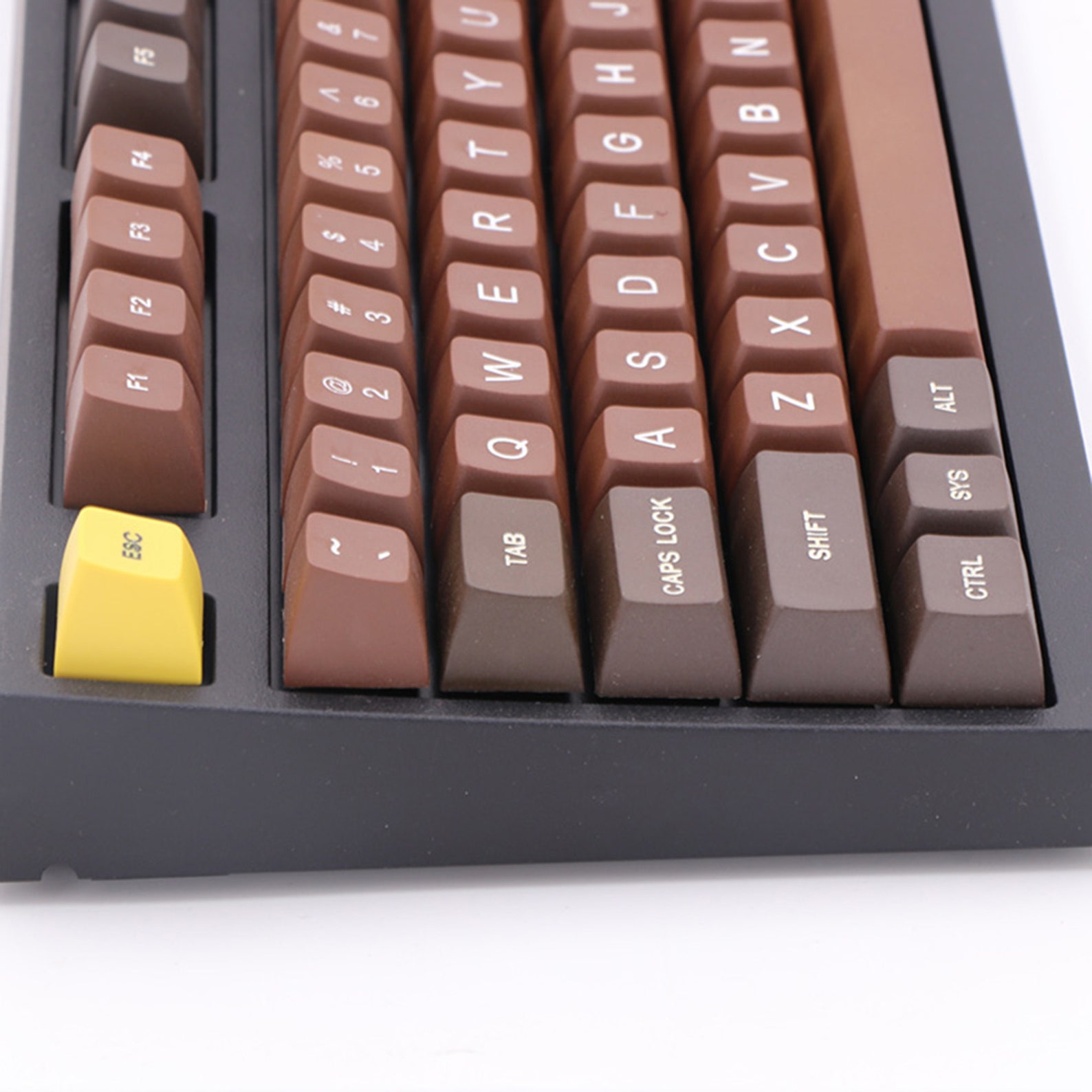Chocolate Keycaps Set PBT Keycap Color Keycap SA Height Etsy