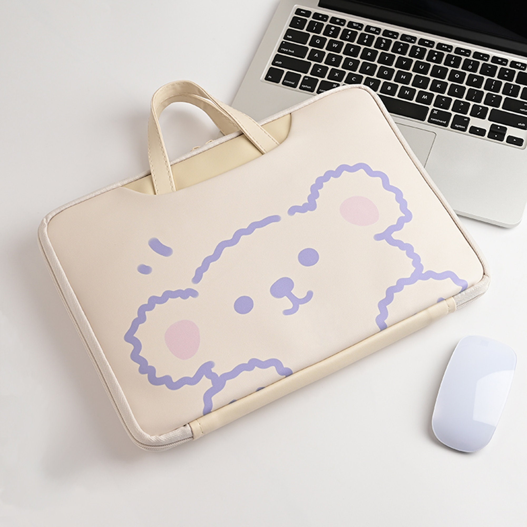 Jelly Bear Shaped iPad Mini Laptop Sleeves Covers Purses Skins Cute