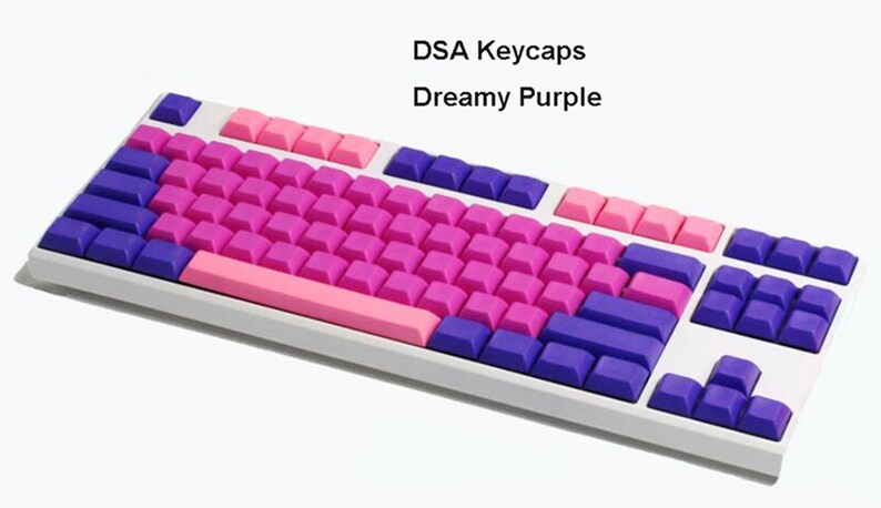translucent purple keycaps translucent purple keycaps