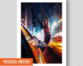 Impresión de arte del Spider-Verse de Miles Morales: Póster de la galería Giclée