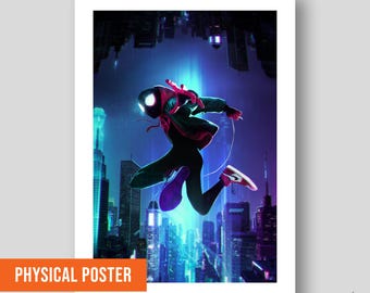 Poster/stampa artistica di Into the Spider-Verse, Across the Spider-Verse di Mizuri con carta giclée originale di qualità da galleria