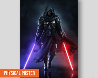 Darth Revan Star Wars Art Print: Glossy Full Bleed Poster