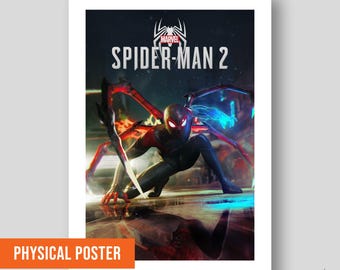Spider-Man 2 Art Print: Miles Morales, Peter Parker Reflection