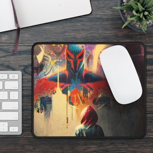 Morales Graffiti Wall Spider-Verse Gaming Mouse Pad image 3