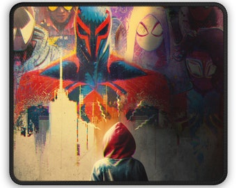 Morales Graffiti Wall Spider-Verse Gaming Mouse Pad