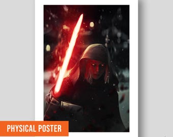 Shin Hati Sith Lord Poster/Art Print by Mizuri with original gallery-quality giclée paper