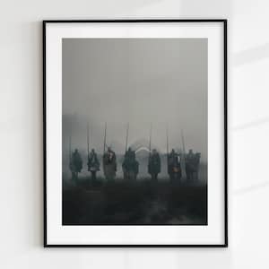 Trial of Seven, Game of Thrones Art Print A Knight of the Seven Kingdoms Poster, Gaming Room Decor Giclée Print image 2