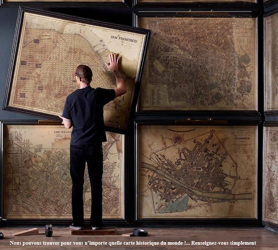 Nous pouvons trouver pour vous n’importe quelle carte historique du monde !... Renseignez-vous simplement