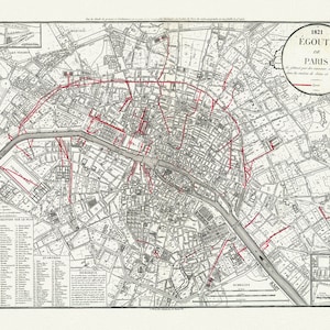 Egouts de Paris, Maire auth., 1821