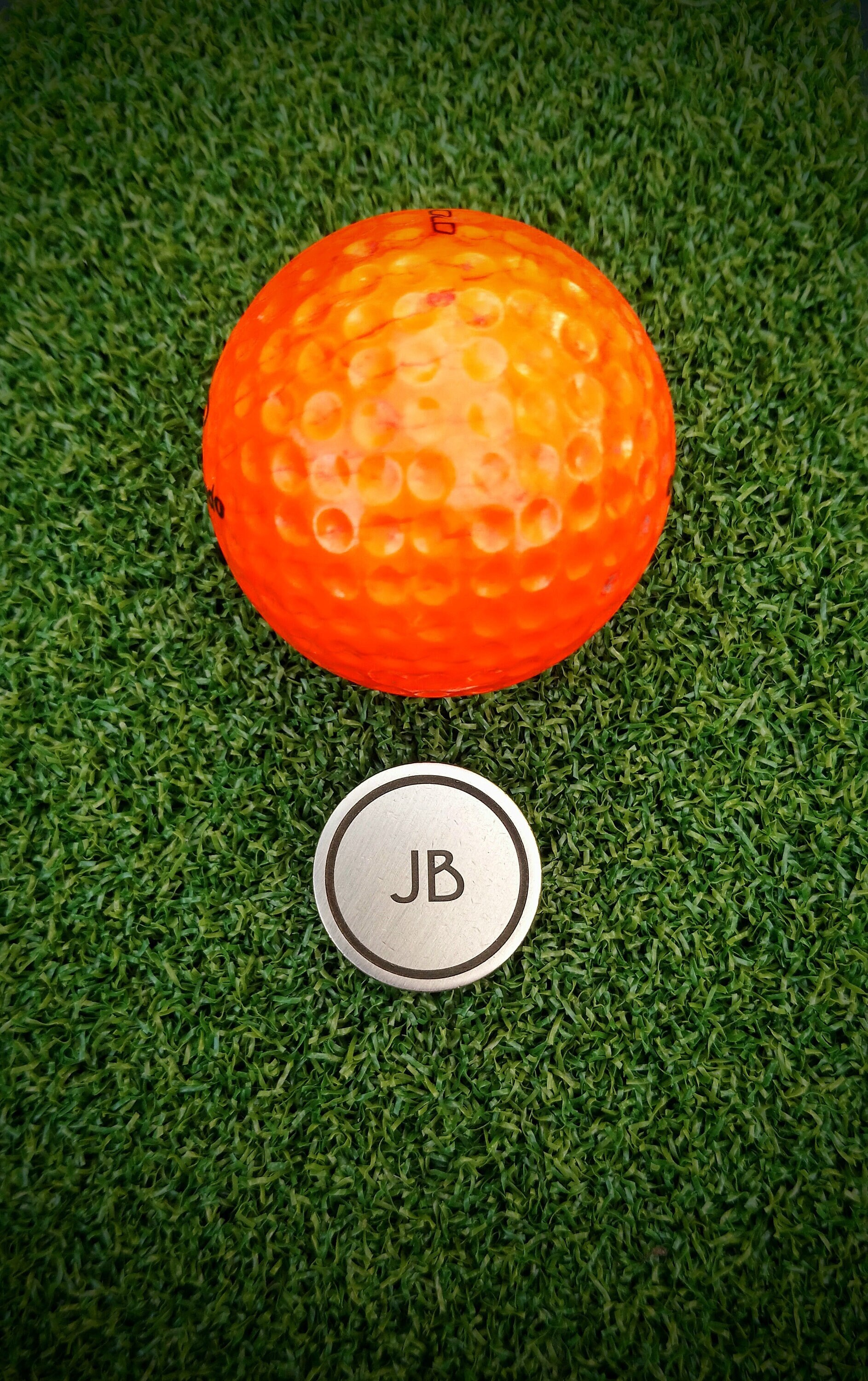 Brass Custom Golf Ball Marker Coin 25mm With Laser Engraved Etsy