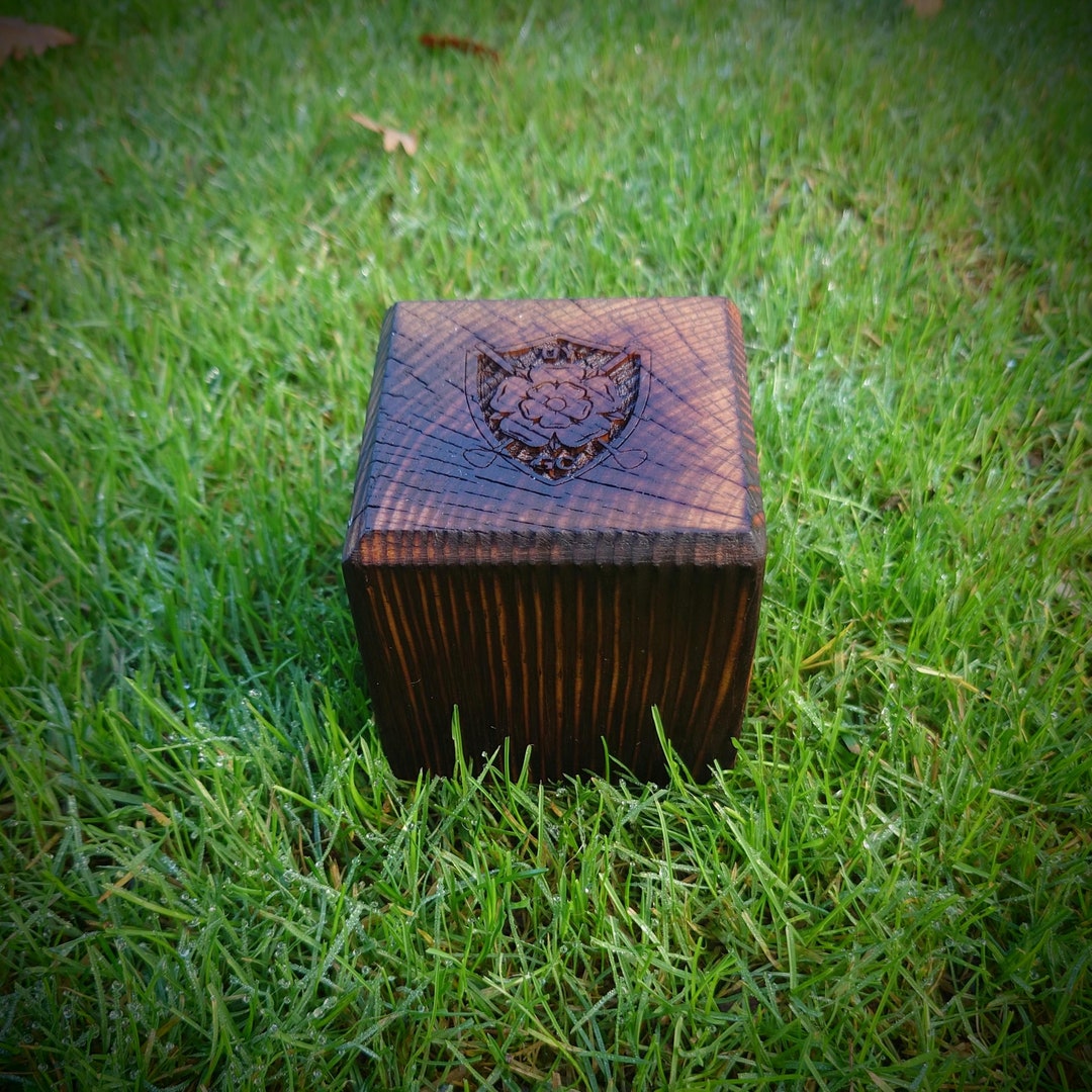 Custom Wooden Golf Course Tee Marker Block - Laser Engraved Text, Club ...
