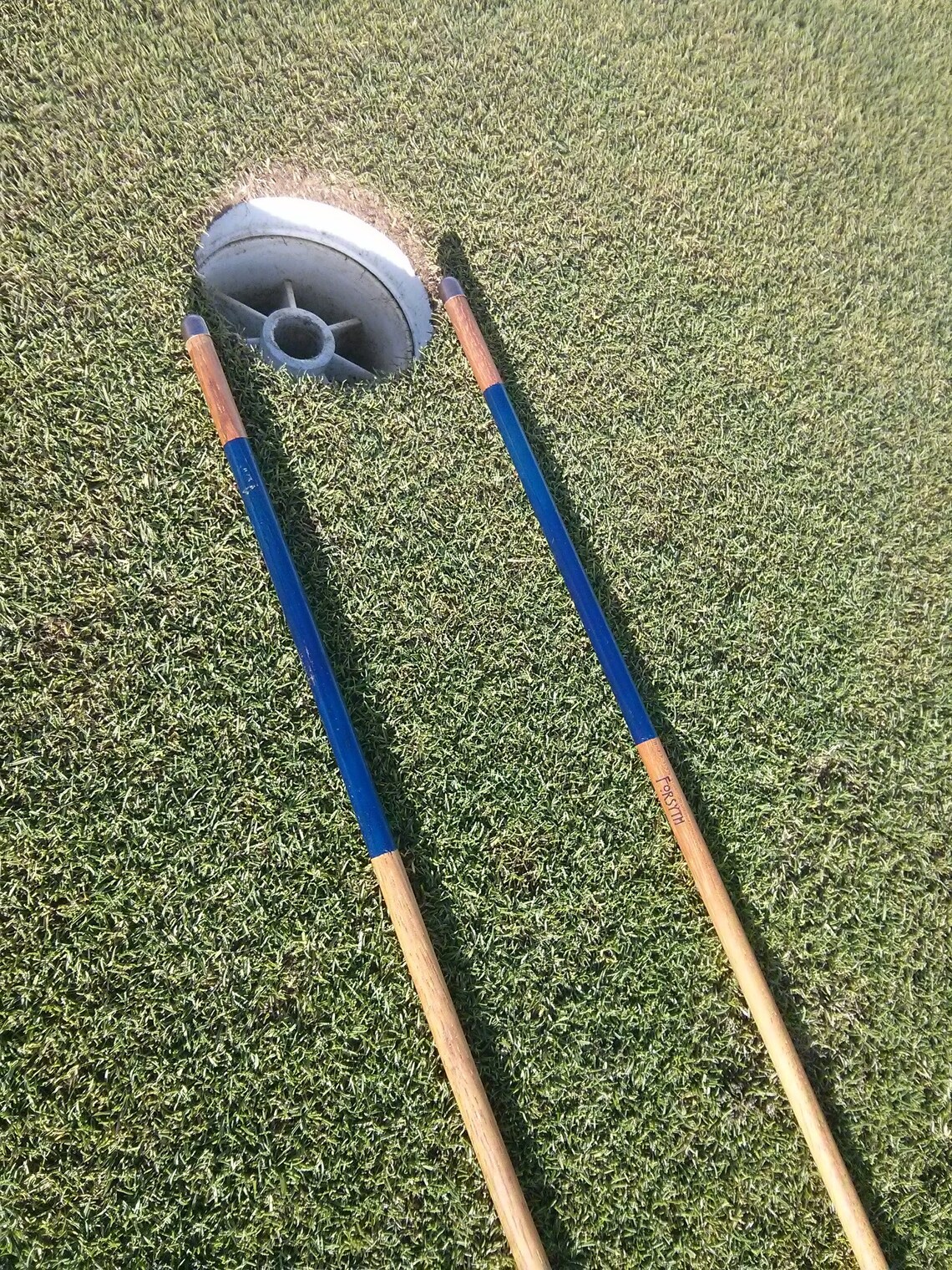 Golf Alignment Sticks Wooden Oak Ash or Walnut Etsy