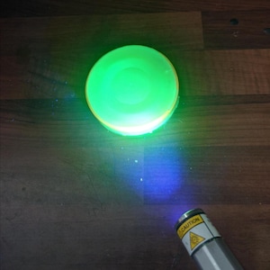UV Glow Resin block for crafting making. Multi colour with Ultra Violet fluorescent glow pigment. Material blank. Pen maker. Bead craft.