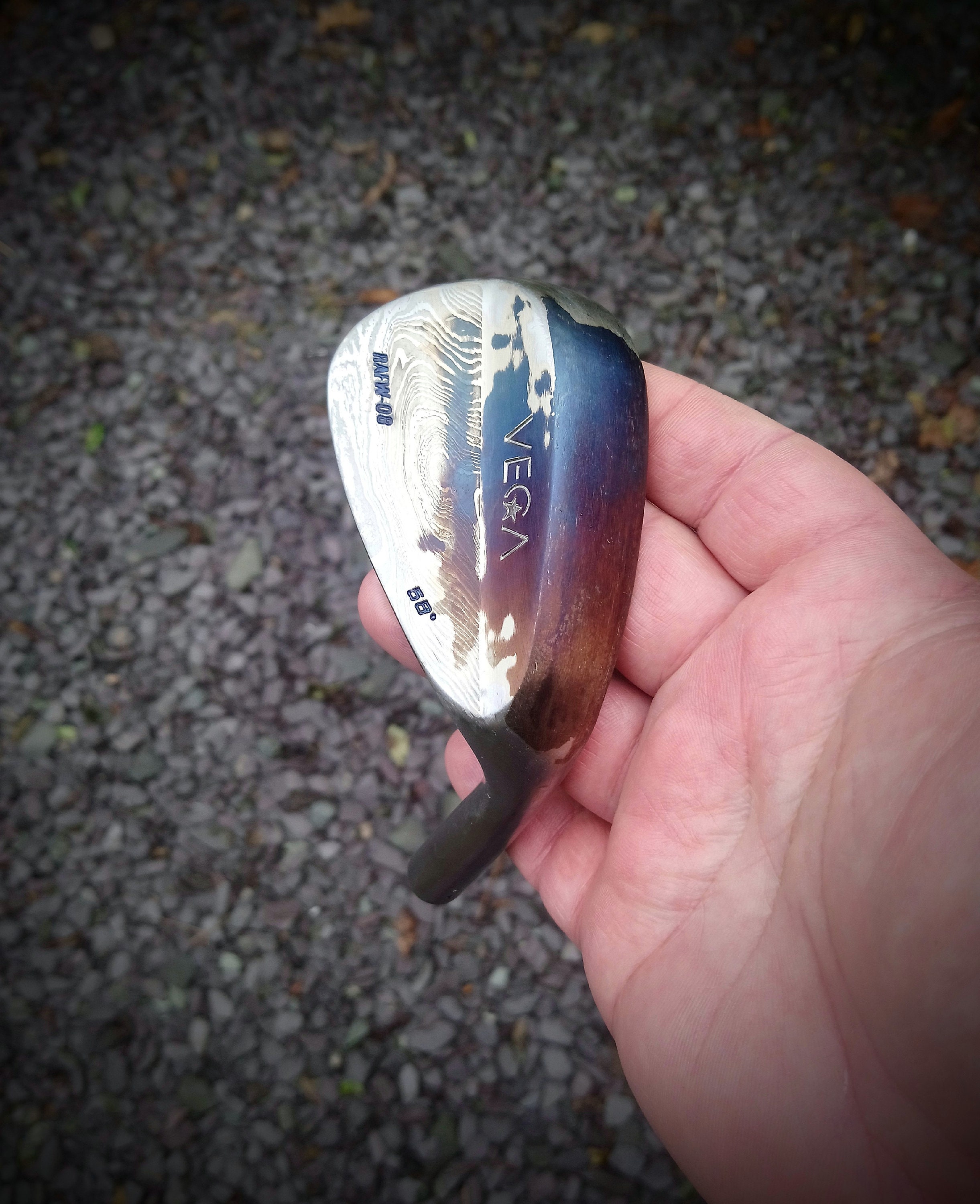 Custom One-off Golf Club Head - Vega 58 Degree Wedge With Laser