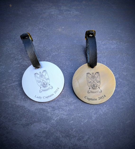 Personalised golf bag tags hotsell