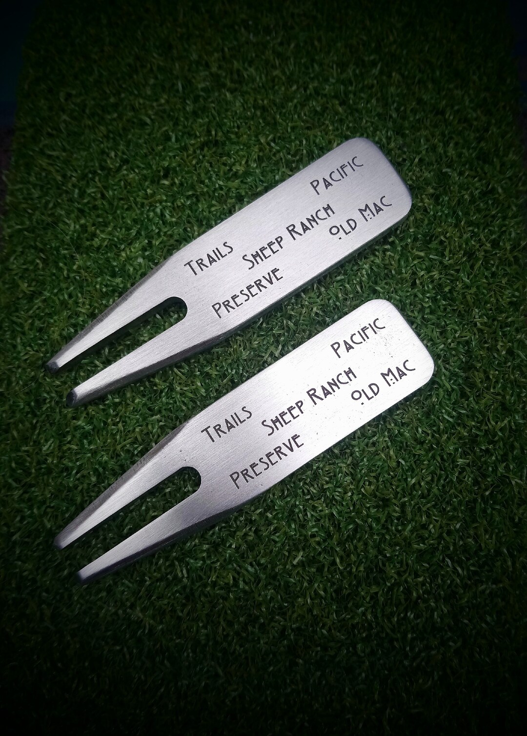 Stainless Steel Chunky Custom Golf Divot Tool Pitch Mark Etsy
