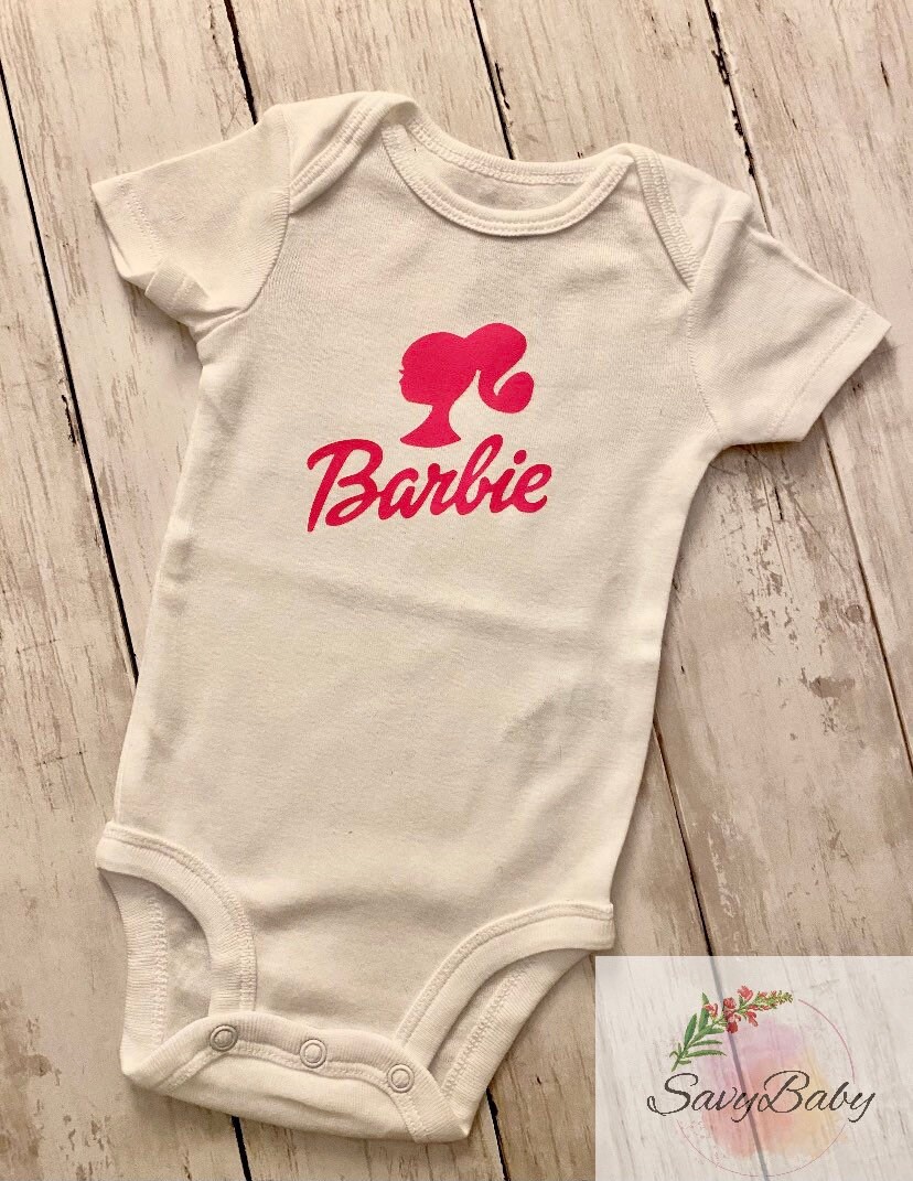 Barbie onesie bodysuit Etsy