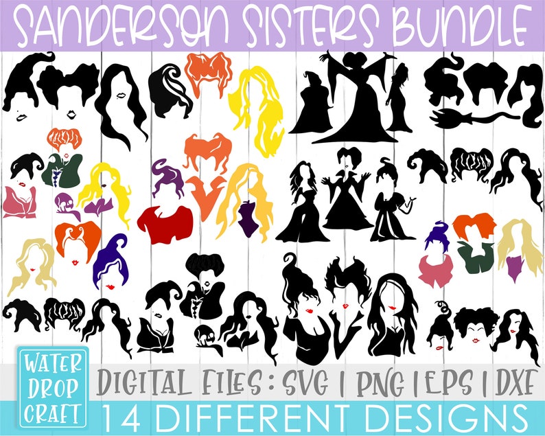 Download Silhouette Cut Files Cut Files Sanderson Sisters Svg Bundle Sister Svg Hocus Pocus Svg Halloween Svg Witch Hat Svg Instant Download Cricut Paper Party Kids Papercraft Deshpandefoundationindia Org