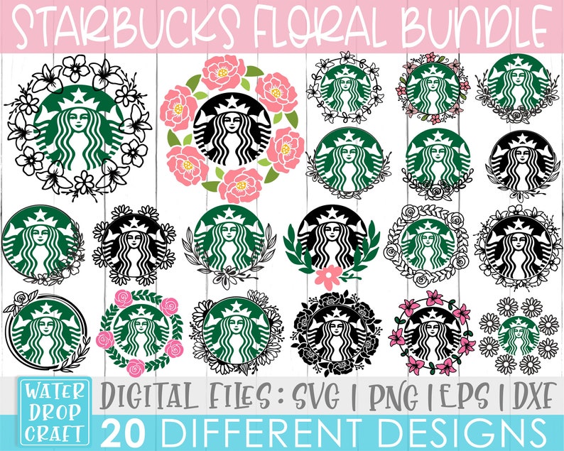 Download Starbucks Svg Floral Starbucks Svg Starbucks Logo Svg Flowers Svg Floral Summer Tumbler Gift Decal Silhouette Lnstant Download Svg Png Craft Supplies Tools Papercraft Moshk Charity Com