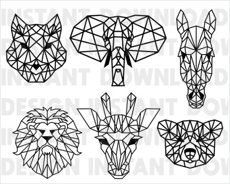 Download Animal Drawing Svg Geometric Animal Svg Polygonal Svg Butterfly Geometric Bear Svg Wolf Svg Origami Animal Svg Geometricelephant Svg Papercraft Paper Party Kids Aabenthus Cbs Dk