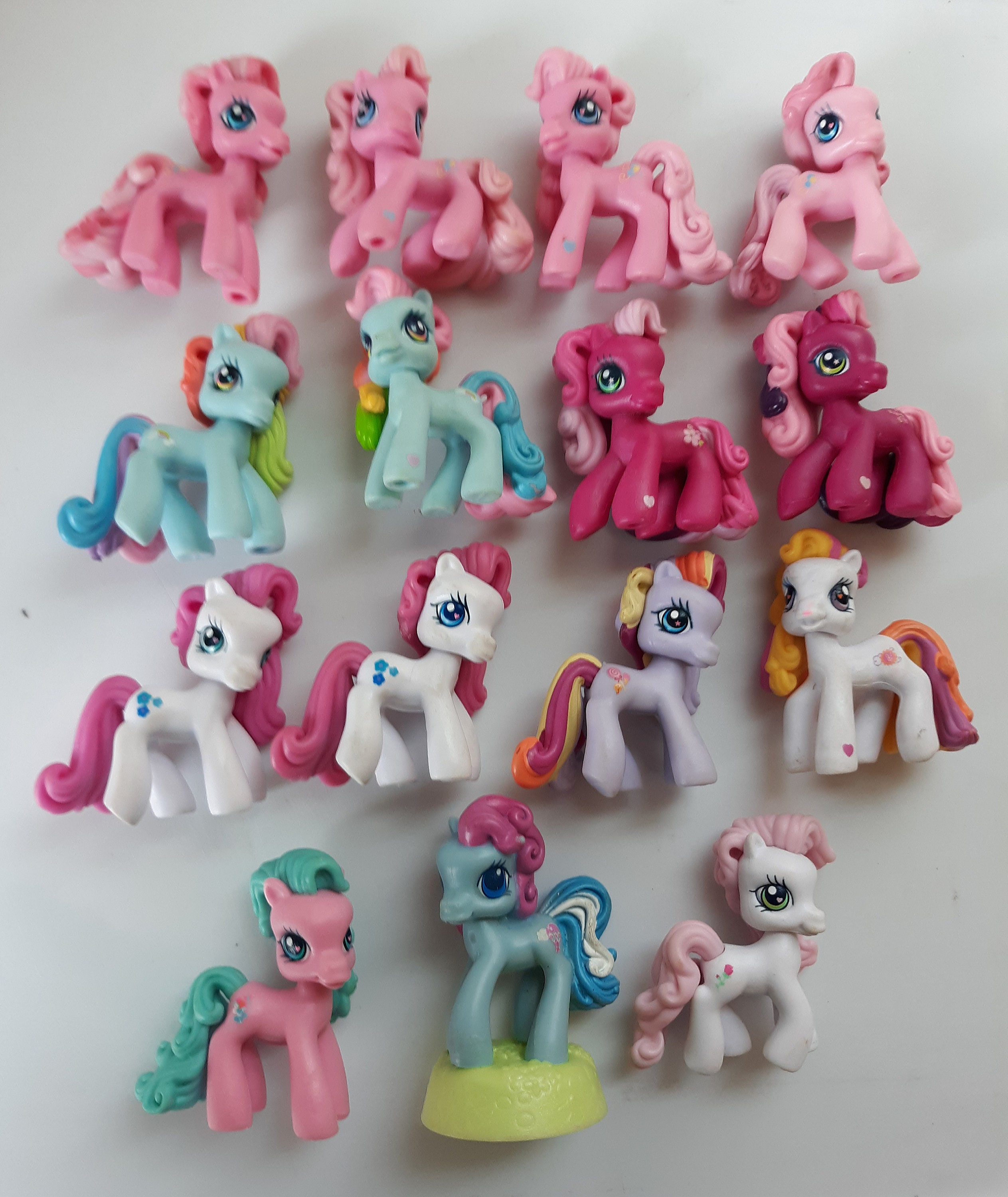 onderwijzen elk als G3 My Little Pony Ponyville Lot of 15 Mini Figures Hasbro MLP - Etsy België