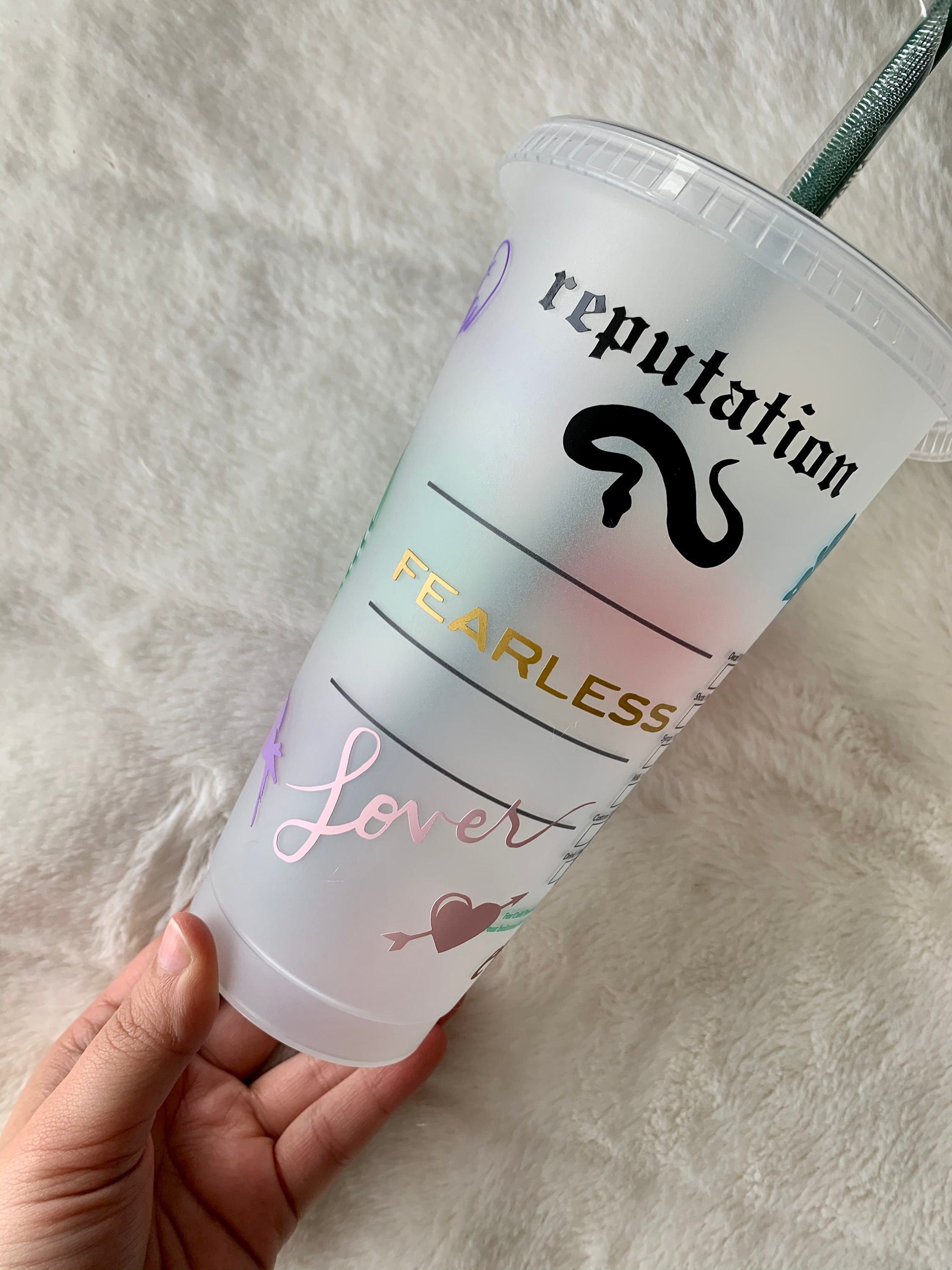 Taylor Swift Era Starbucks Tumbler Venti Custom Tumbler Etsy