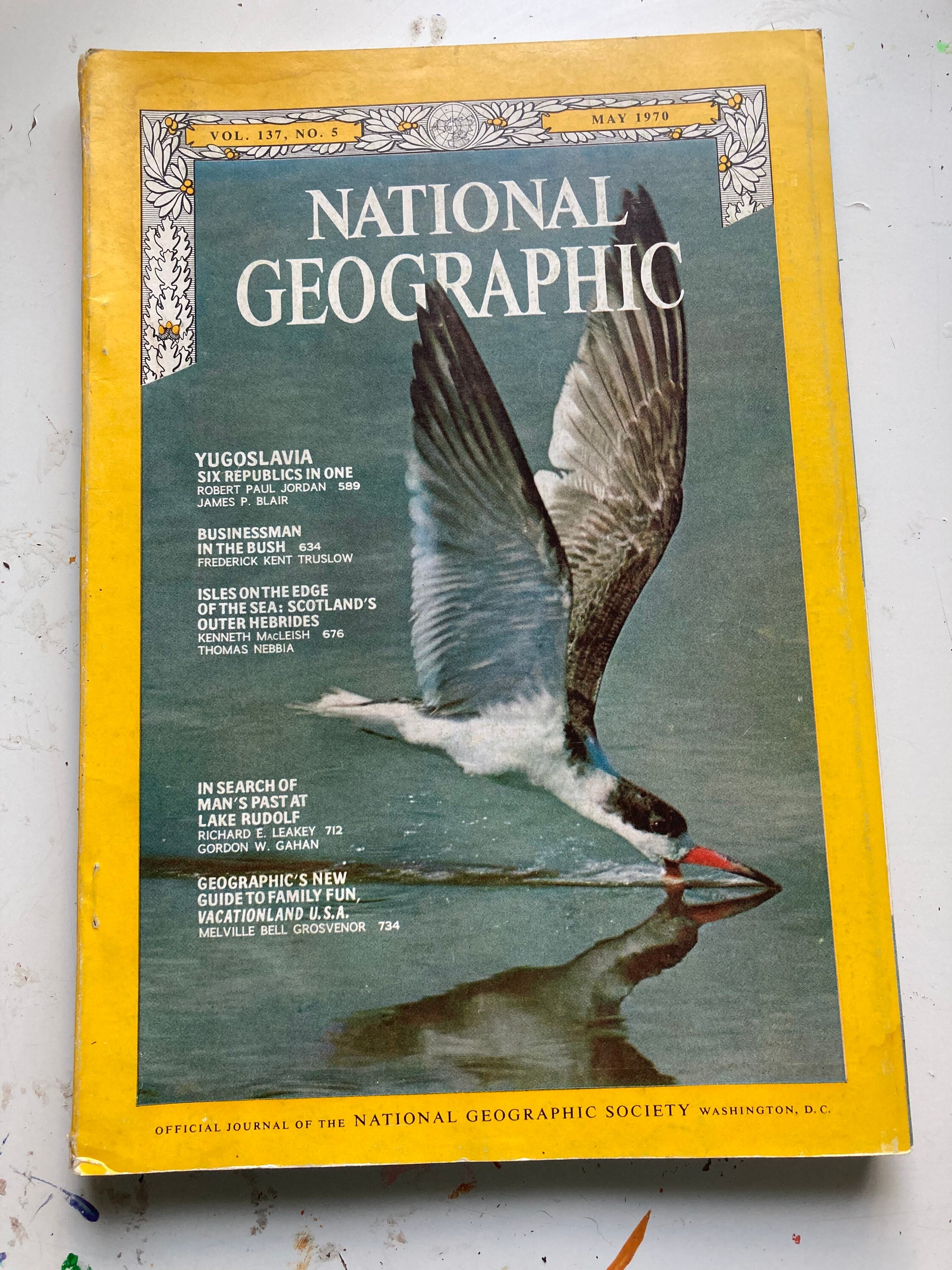 May 1970 National Geographic Magazine | Etsy