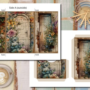 Doors Junk Journal Printable: Folding Folio Kit (digital Download) - Etsy