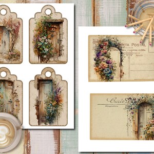 Doors Junk Journal Printable: Folding Folio Kit (digital Download) - Etsy