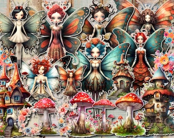 フェアリージャンクジャーナルページ：ヴィンテージエフェメラデジ