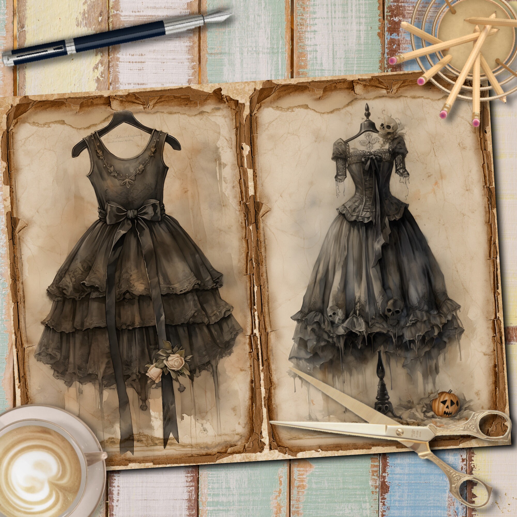 white house black market strapless black dress Merry Scary Teddy Bear Tunic Dress with Pockets (FINAL SALE) Bewitched  Wicker