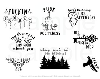 My Favorite Murder Various Quotes | Digital Download PNG, JPEG and SVG