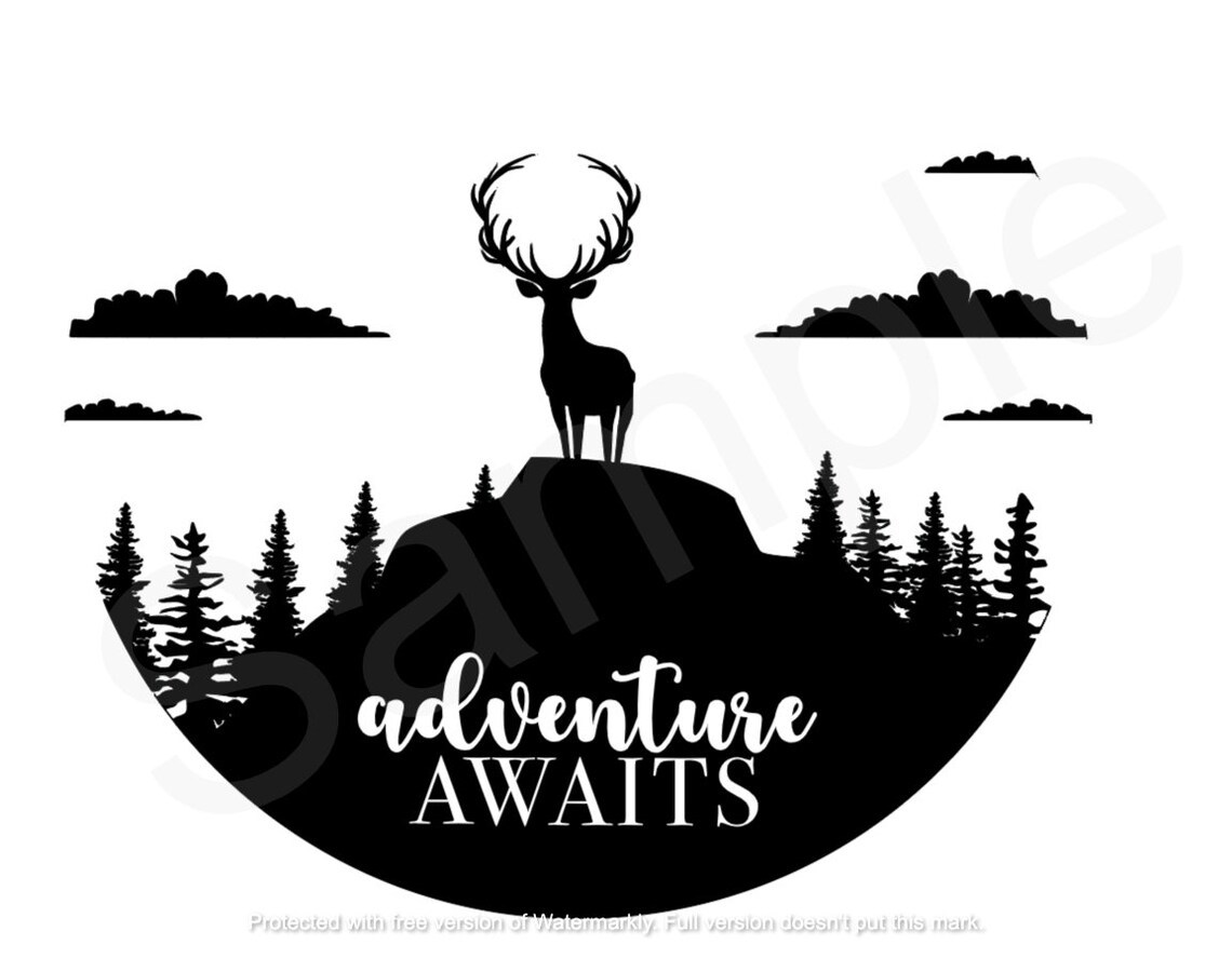 Adventure Awaits Digital Download JPEG PNG SVG | Etsy