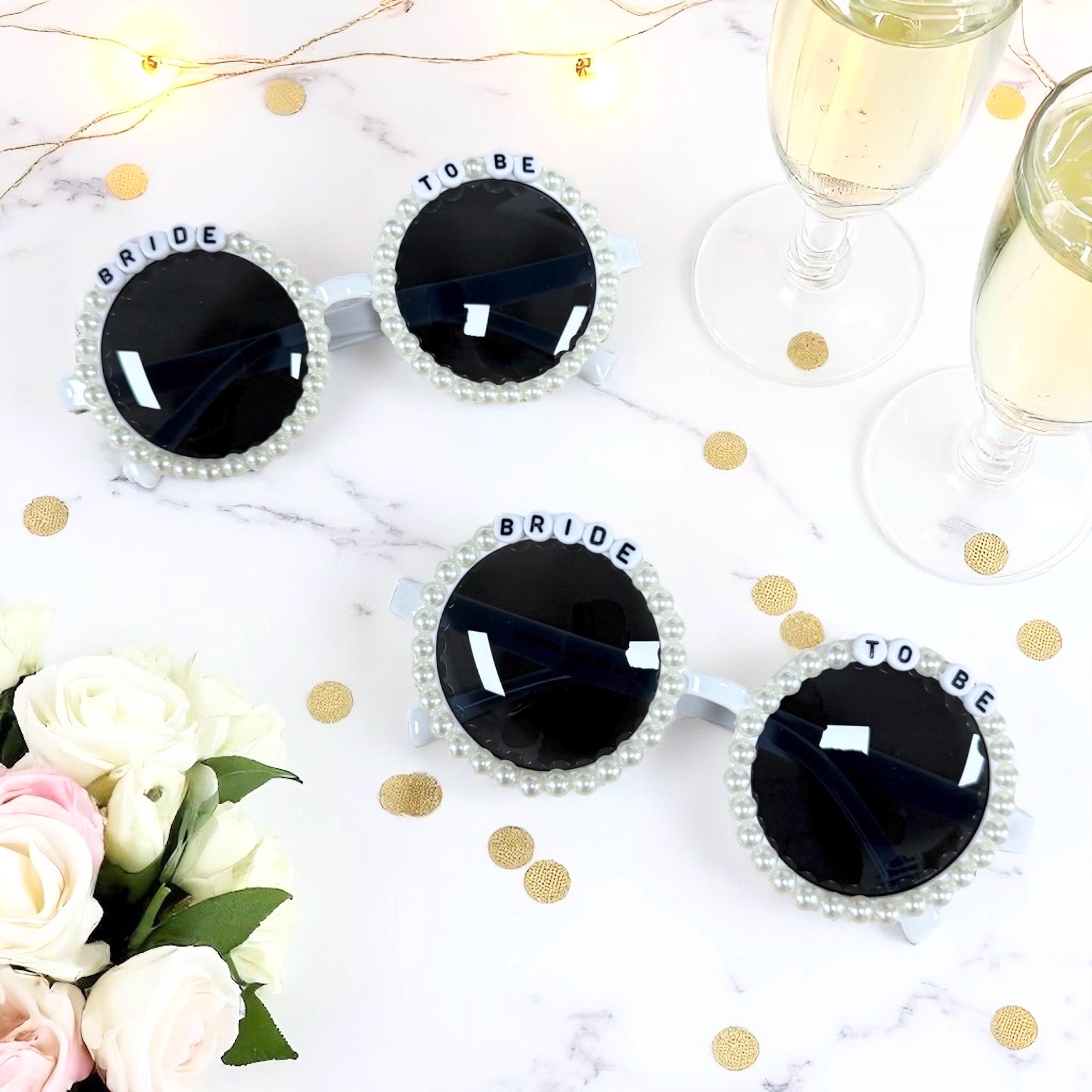 Bachelorette Party Bride to Be Sunglasses | Bride Tribe Set 