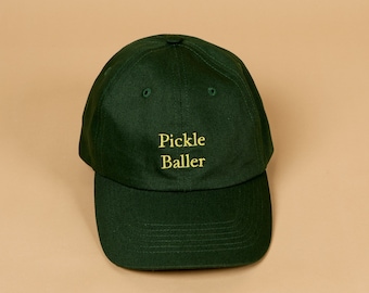 Green Pickleball Cap | Pickle Baller