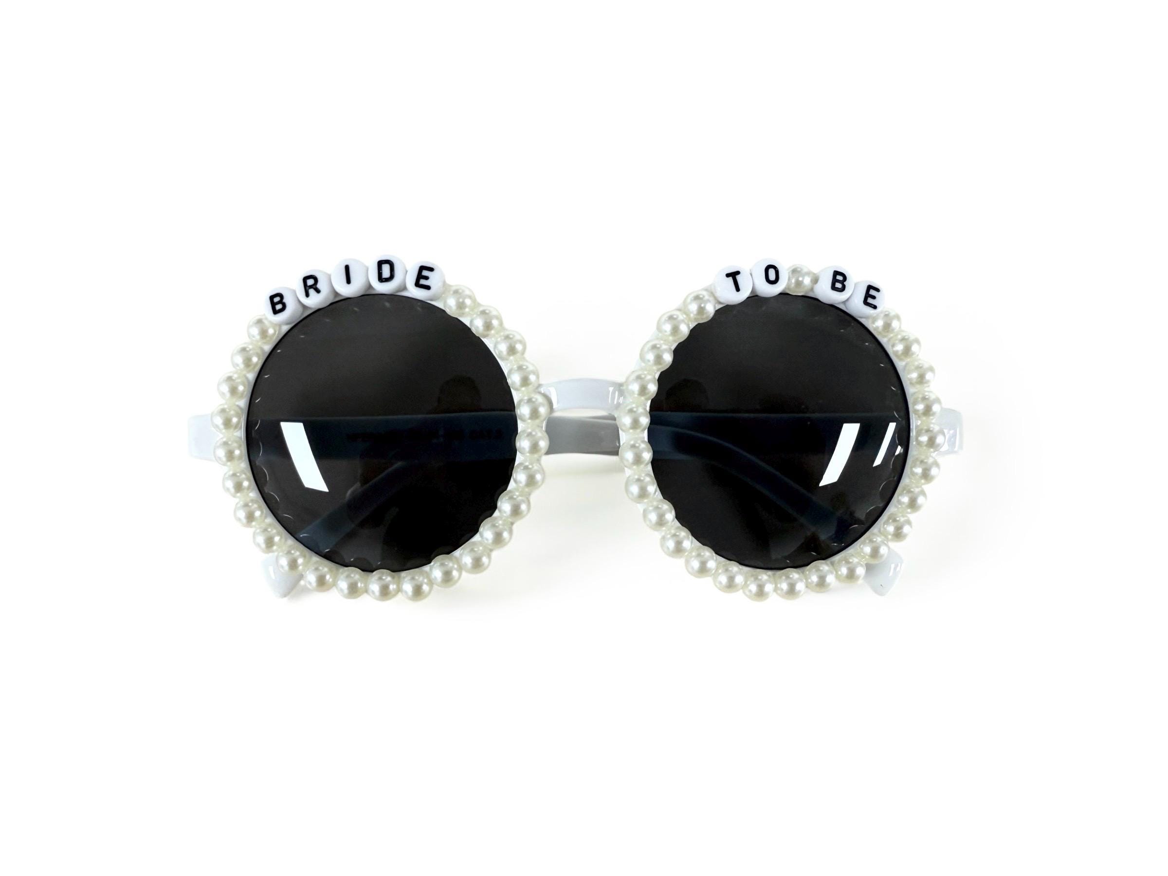 ?Women Black Bachelorette Bride Tribe Set Sunglasses Bridal Shower Accessories Bachelorette Party Bride to Be Sunglasses | Bride Tribe Set  main image 3