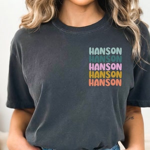 Hanson Shirt | Hanson Band Tee | Taylor Hanson | Zac Hanson | Isaac Hanson | Gift for Hanson Fan | Fanson | 90&#39;s Music | Boy Bands
