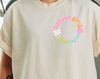 Hanson Girly Tee | Gift for Hanson fan | Hanson Shirt | Hanson Band | Taylor Hanson | Zac Hanson | Isaac Hanson | Boy Bands Tee