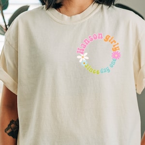Hanson Girly Tee | Gift for Hanson fan | Hanson Shirt | Hanson Band | Taylor Hanson | Zac Hanson | Isaac Hanson | Boy Bands Tee