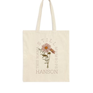 Hanson Tote Bag | Gift for Hanson fan | Hanson Band | Mmmbop | Taylor Hanson | Zac Hanson | Isaac Hanson | 90&#39;s Boy Band Gift