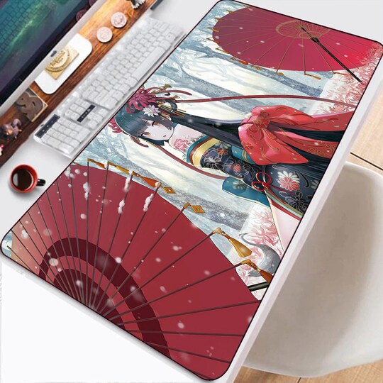 RGB Mousepad, Gaming Mousepad, Anime Mousepad, Japanese Desk Mat, Cartoon Mousepad, Gaming Accessories