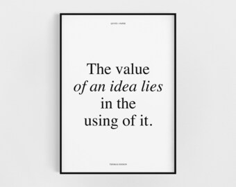 Thomas Edison Art Etsy