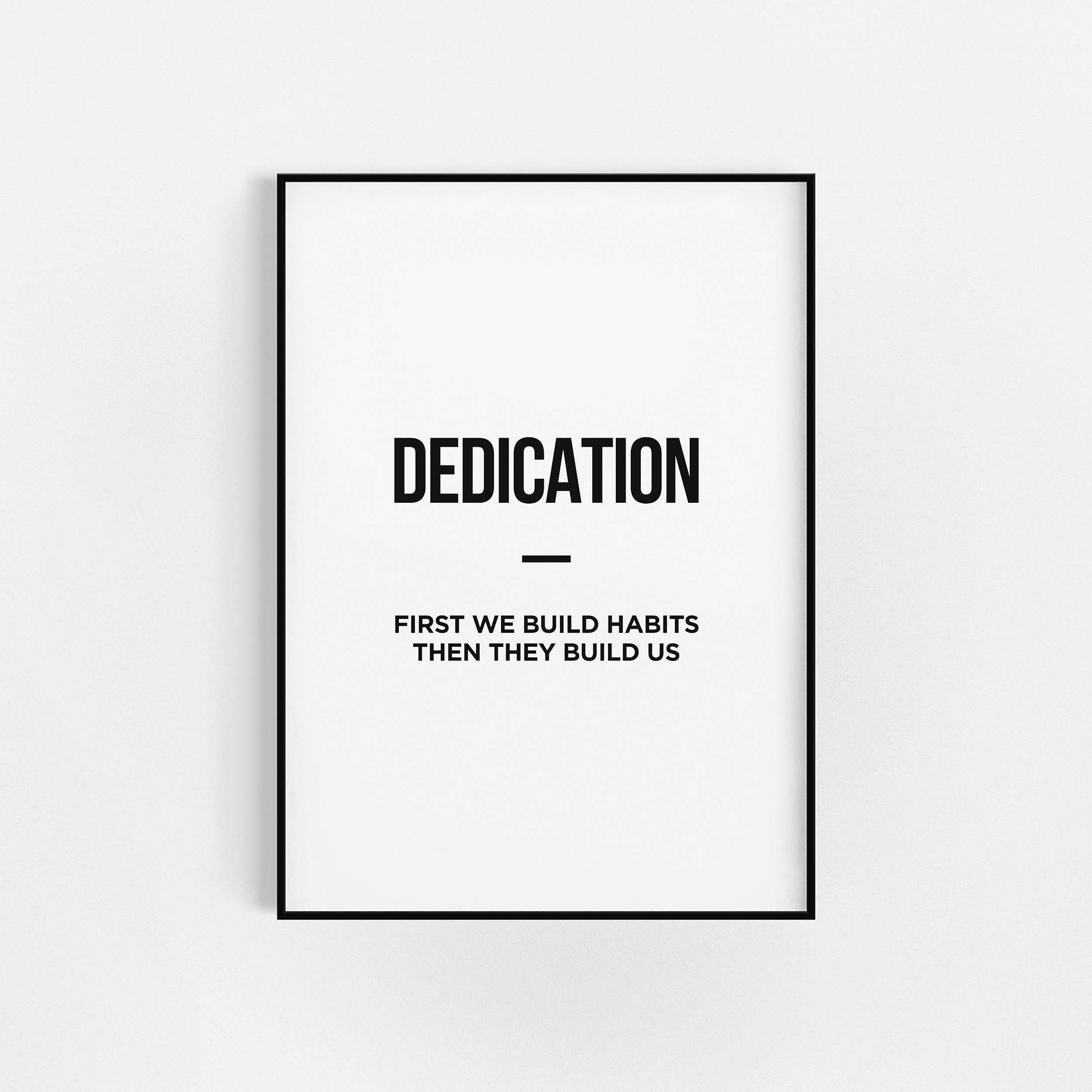 Impressions de Dédicace | Home Gym Décor Décoration Fitness Motivation Au Gymnase d'impression Home